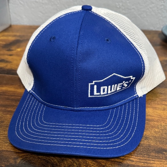 Port Authority Other - Port Authority Blue and White Mesh Cap
